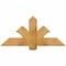Ekena Millwork Redmond Rough Sawn Timber Gable Bracket, Western Red Cedar, 48"W x 22"H x 4"D x 6"F, 11/12 Pitch GBW048X22X0406RED00RWR - alternate 1